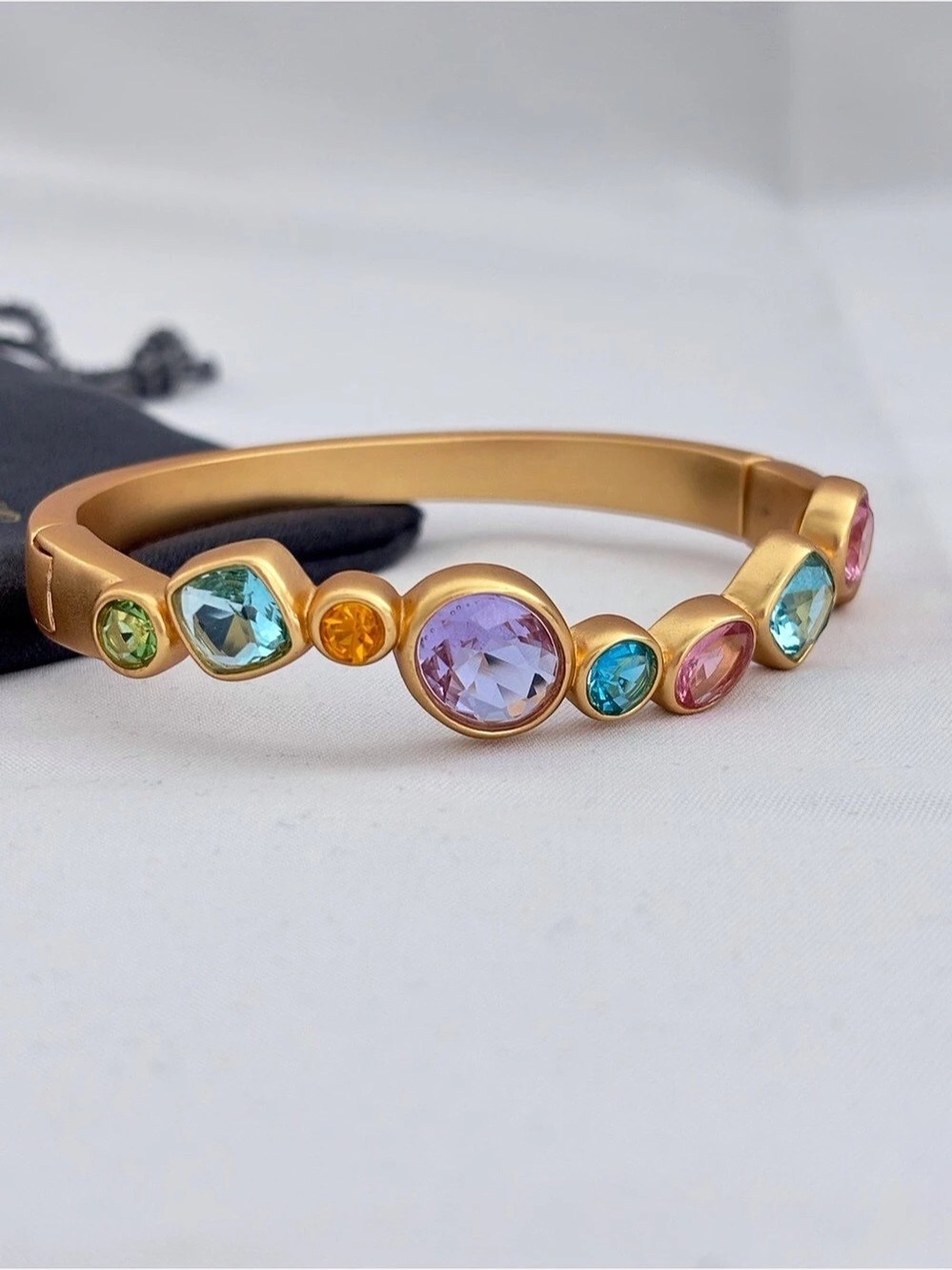 NWOT Julie Vos Kaleidoscopes Hinge Bangle